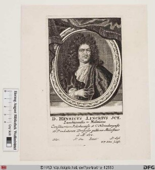 Bildnis Heinrich Linck (I)