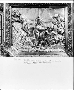Der Hochaltar des Aachener Münsters — Pala d'Oro Ottos III. — Gethsemane