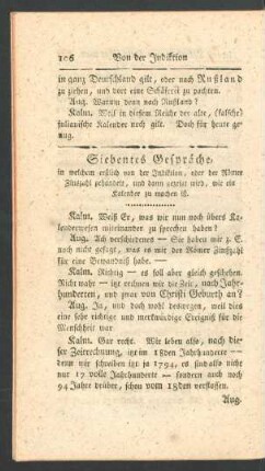 Siebentes Gespraeche [...]
