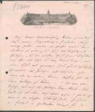 Brief von Alexander Braun an Unbekannt
