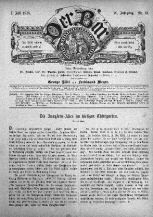 1. Juli 1878, Nr. 13