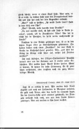 Lärm bei Loretto