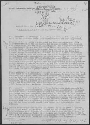 Grötzingen: Inspektionsbericht 1965