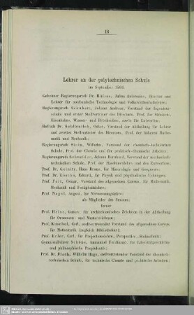 Lehrer an der polytechnischen Schule