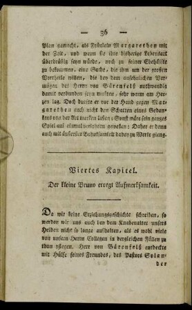 Viertes Kapitel. Der kleine Bruno erregt Aufmerksamkeit.
