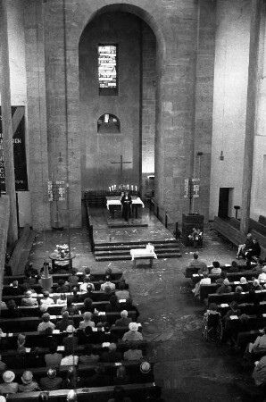 Evangelische Stadtkirche Karlsruhe. Ostergottesdienst