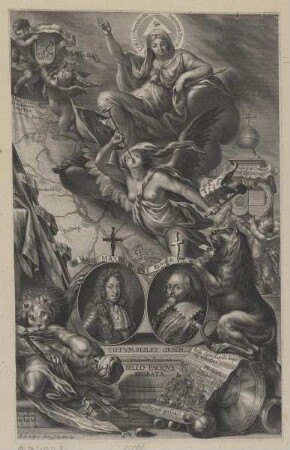 Doppelbildnis des Maximilian II. Emanuel und des Maximilian I. von Bayern