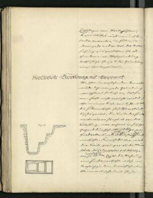 Gewöhnliche Fundirung mit Mauerwerk