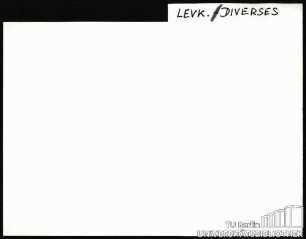 LEVKOJEN: Diverses BEST.-ZUCHT