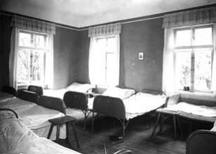 Kleingießhübel. Schullandheim des Realgymnasiums Blasewitz. Schlafsaal (Nr. 2)