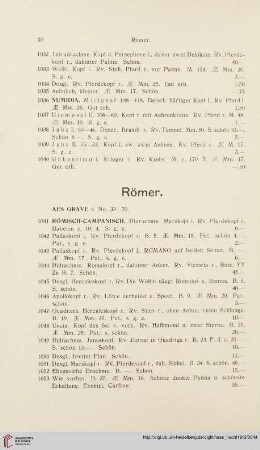 Römer (Nr. 1041 - 1992)