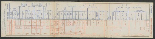 Beilage 1a. Die Front gegen Frankreich am 19. März 1917.
