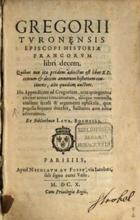Historiae Francorum