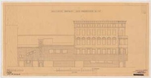 Deli-Lichtspiele, Breslau: Fassade, Aufriss 1:100