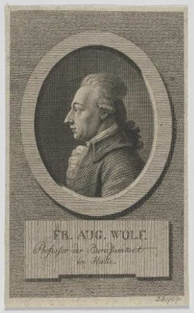 Bildnis des Friedrich August Wolf