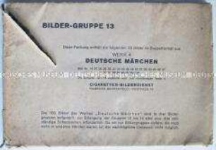 Komplette Serie zum Sammelalbum "Deutsche Märchen" (im Original-Umschlag)