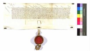 Die Stadt Ulm verpflichtet sich zum Dank für die Überlassung der Judensteuer zu allen Quatembern in allen reformierten Mannsklöstern [zu den Predigern, Barfüßern und Wengen] während seines Lebens und nach seinem Tod Begängnisse für König Maximilian anzustellen.