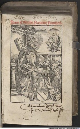 Pars ... Breviarij Ratispon[ensis], [2]. Pars Estiualis