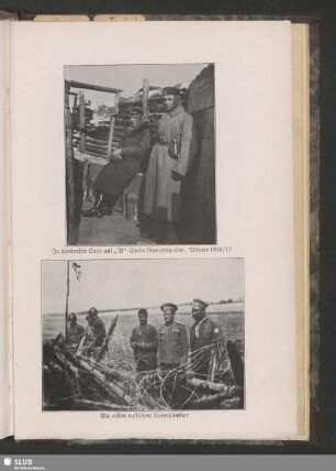 Die ersten russischen Unterhändler