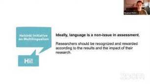 The geopolitics of scholarly communication: multiple languages and alphabets