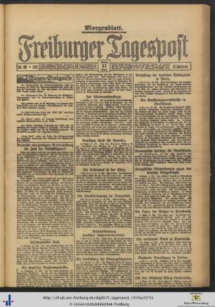 11.10.1919 (Morgenblatt)