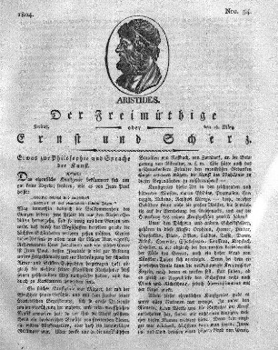 Nro. 54., Freitag den 16. März