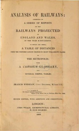 Analysis of Railways