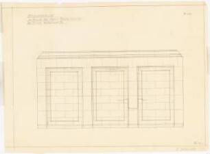 Haus des Reichsinnenmininsters Dr. Wilhelm Frick, Berlin-Mitte: Eingangshalle: Ansicht 1:20