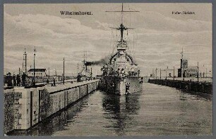 Kriegsmarine - Hafeneinfahrt Wilhelmshaven
