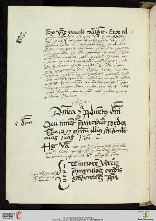 Dominica 3a Aduentus domini [Predigttext, Eccl 2,20 = Sir 2,20]