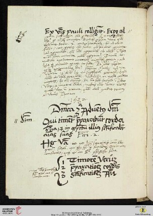 Dominica 3a Aduentus domini [Predigttext, Eccl 2,20 = Sir 2,20]