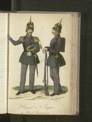 Hornist u. Jäger des Hamb. Contingents.