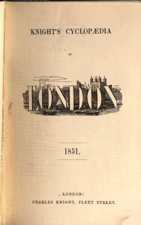 Cyclopaedia of London
