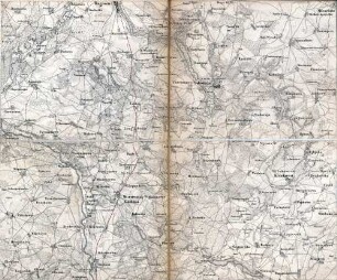 93 Rogasen. Topographische Karte vom östlichen Theile der [preussischen] Monarchie (Generalstabskarte)