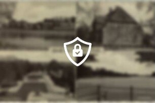 Sammelansicht: Blick über [Name maskiert] aufs Rathaus, Claudius-Geburtshaus, Park des Genesungsheims, Herrenteich