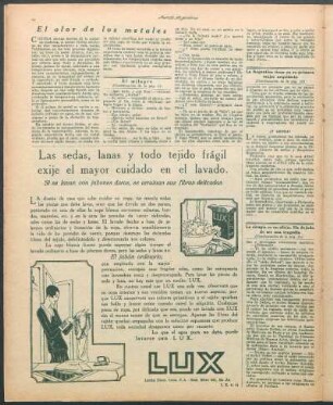 El olor de los metales