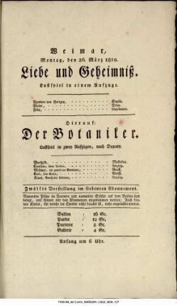 Der Botaniker
