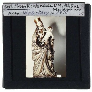 unbekannt (15. Jh.), Schöne Madeonna (Warschau)