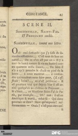 Acte Second: Scene II.