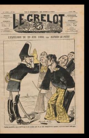 L’expulsion du 29 Juin 1880, par Alfred Le Petit