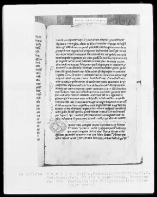 Bernhardus, Sermones quadragesimales — Initiale D (isponit), Folio 103 recto