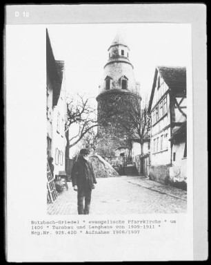 Evangelische Pfarrkirche — Chorturm