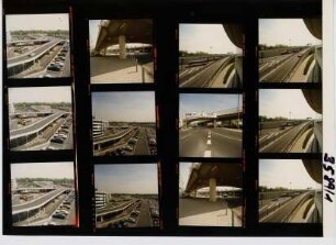Brückenrampen - Parkhaus Flughafen, Düsseldorf, 1989