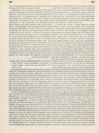 395-397 [Rezension] Driesch, Hans, Wirklichkeitslehre