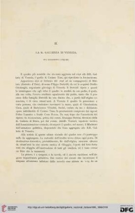 3.1895/96: La R. Galleria di Venezia : suo incremento (1895-96)
