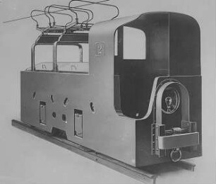 Elektrische Grubenlokomotive : Technikgeschichte | Industrie und Technik | Eisenbahnbetriebsmittel (Lokomotiven und Wagen)
