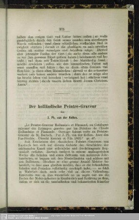 Der holländische Peintre-Graveur