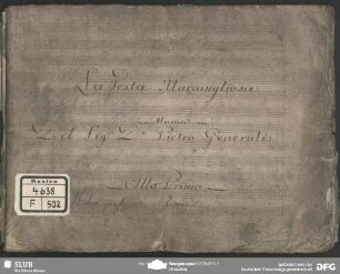 La Testa maravigliosa - Mus.4638-F-502