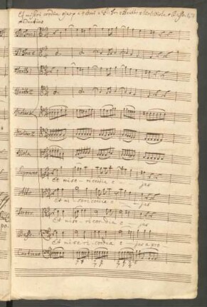 4. Et misericordia ejus (Coro)