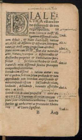 Dialectica est ars bene disserendi de omni proposito.